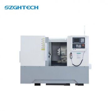 The TK50 series is a simple CNC lathe driven by a servo main motor. It has an independent spindle structure and can achieve infinite spindle speed changes. Equipped with a Guangzhou CNC system to achieve two-axis control, it can automatically complete the processing of internal and external cylindrical surfaces, arbitrary conical surfaces, arc surfaces, end faces, and metric and inch threads of parts. It is suitable for shafts and disc sleeves of multiple varieties and small and medium-volume products. Parts Processing.
TK50 series: uses hardened guide rails.
TK50C series: adopts linear rolling guide rail.
TK50F series: Special lathes developed for brake pad processing.